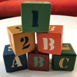 HOME DECOR WOODEN BLOCKS